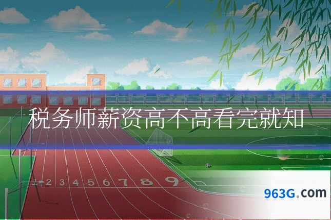 税务师薪资高不高看完就知