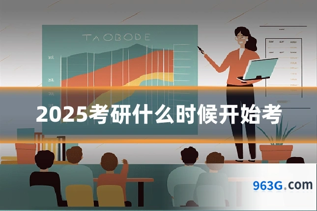 2025考研什么时候开始考