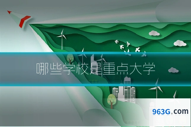 哪些学校是重点大学