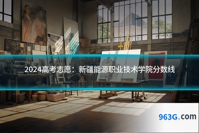2024高考志愿：新疆能源职业技术学院分数线