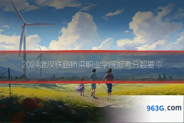 2024武汉铁路桥梁职业学院报考分数要求