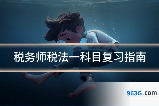 税务师税法一科目复习指南