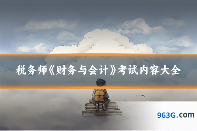 税务师《财务与会计》考试内容大全