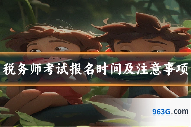 税务师考试报名时间及注意事项