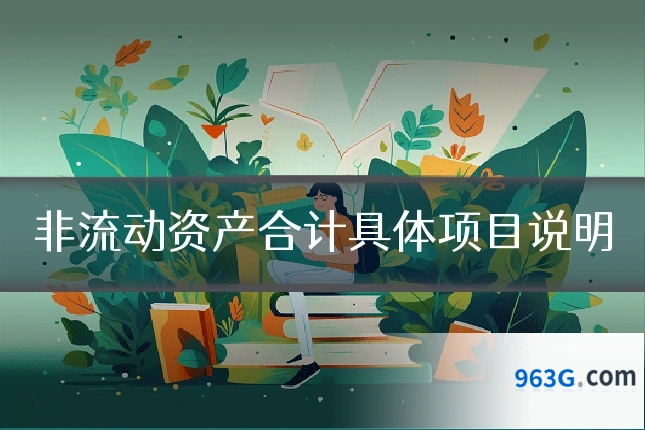 非流动资产合计具体项目说明