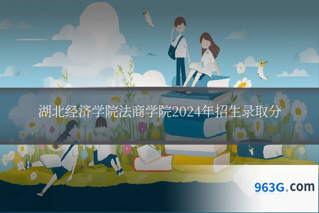湖北经济学院法商学院2024年招生录取分