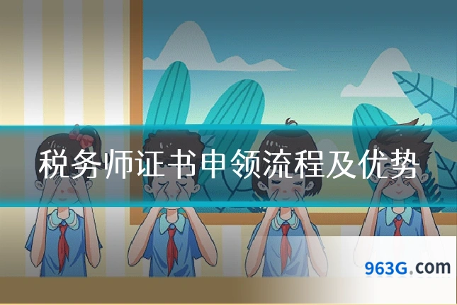 税务师证书申领流程及优势