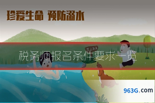 税务师报名条件要求一览