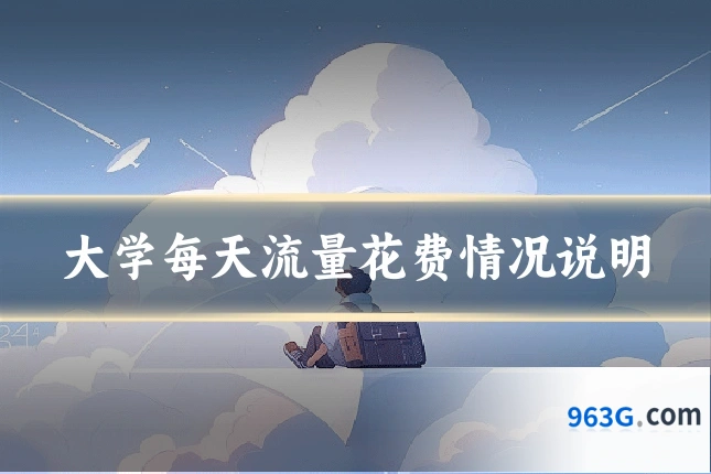 大学每天流量花费情况说明