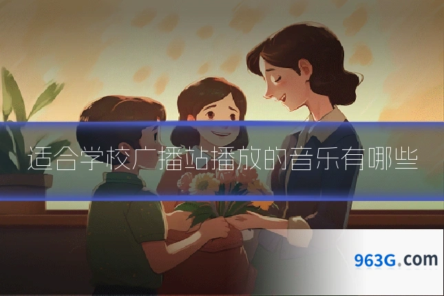 适合学校广播站播放的音乐有哪些