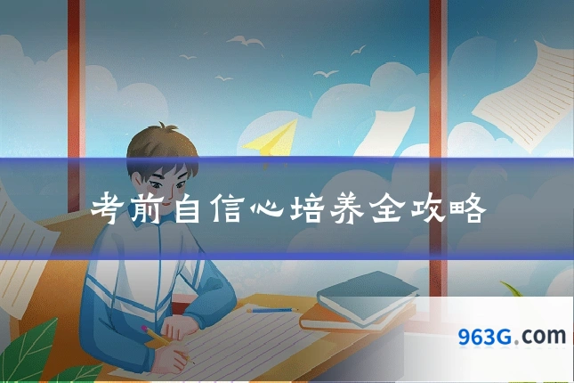考前自信心培养全攻略