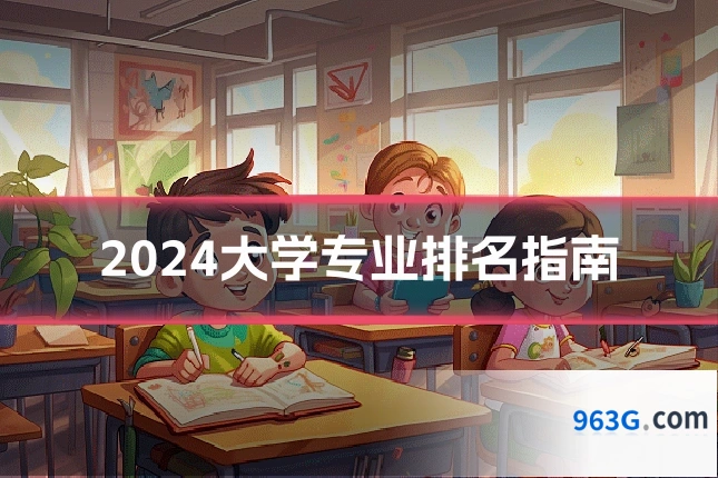 2024大学专业排名指南