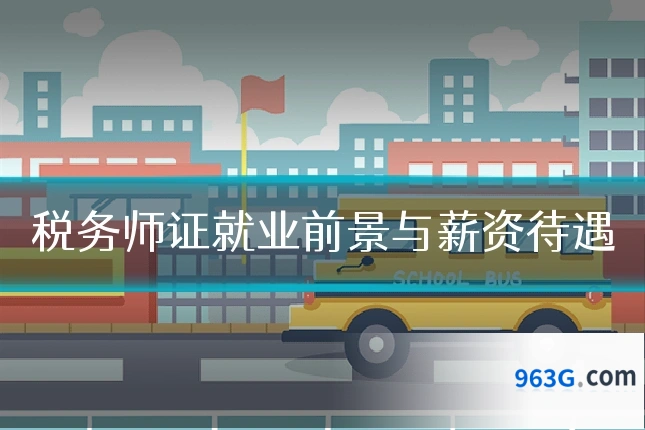 税务师证就业前景与薪资待遇