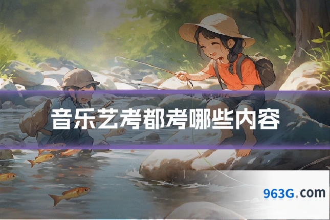 音乐艺考都考哪些内容