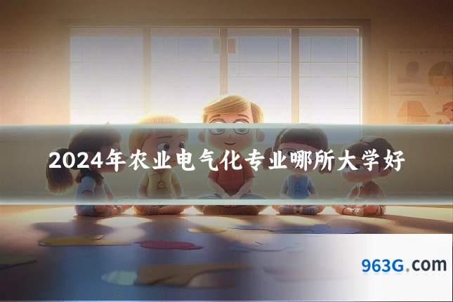 2024年农业电气化专业哪所大学好