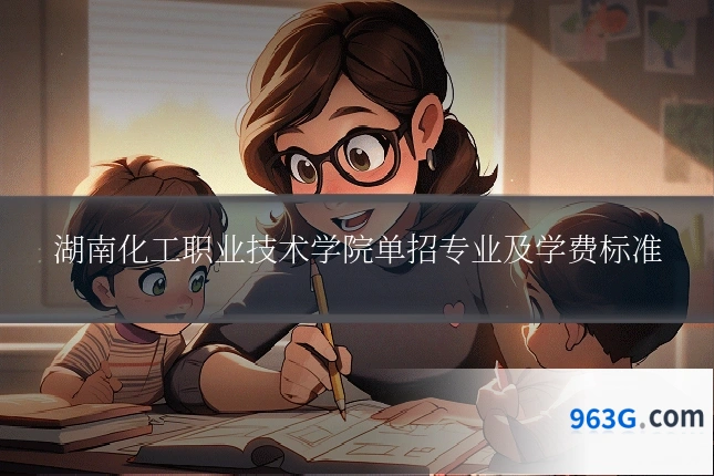湖南化工职业技术学院单招专业及学费标准