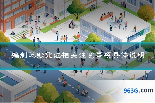 编制记账凭证相关注意事项具体说明