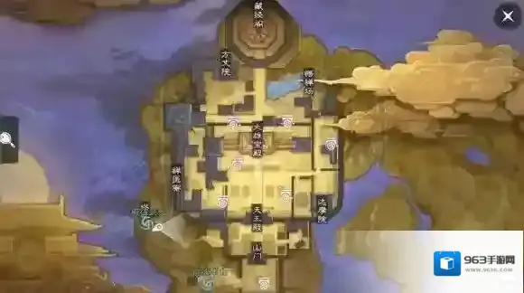 楚留香少林天王殿在哪 425打坐地点修炼位置汇总