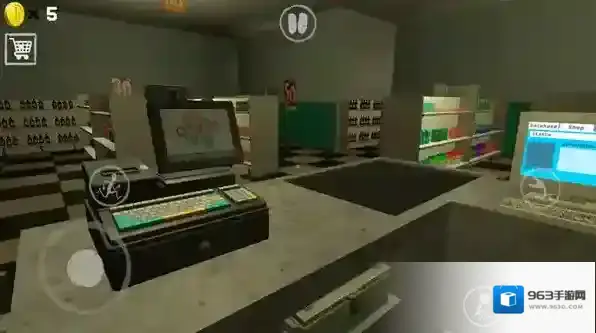 夜间伪人超市氛围