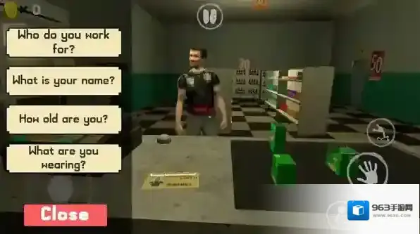 夜间伪人超市体验