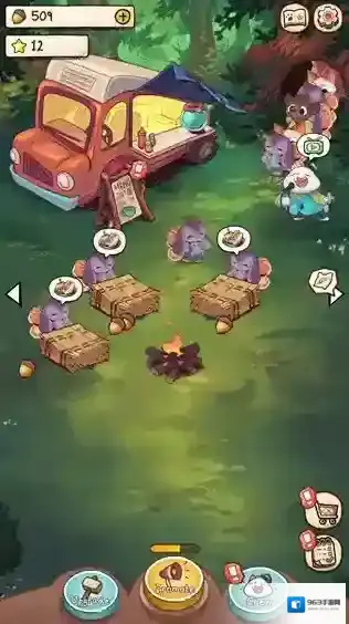 营火猫咖啡馆手游截图2