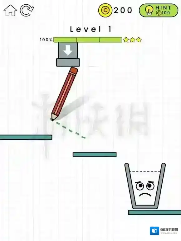 happyglass第1关怎么过 抖音快乐玻璃杯第1关三星玩法技巧