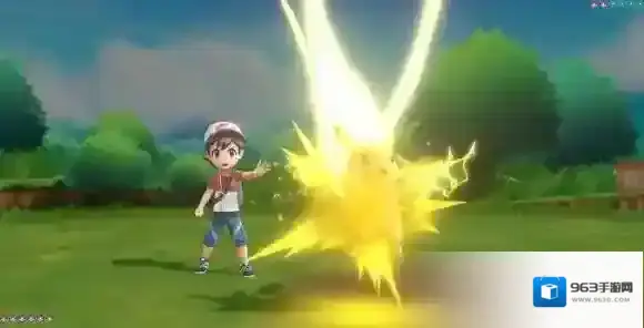 精灵宝可梦LetsGo皮卡丘伊布搭档