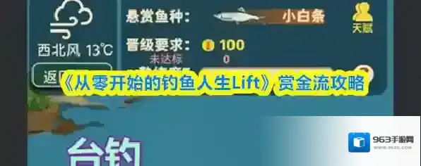 《从零开始的钓鱼人生Lift》赏金流攻略