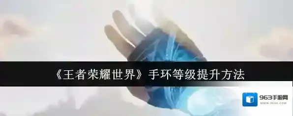 《王者荣耀世界》手环等级提升方法