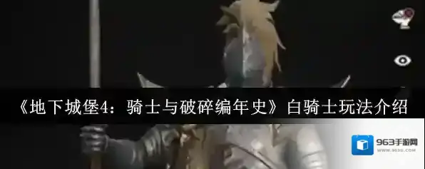 《地下城堡4：骑士与破碎编年史》白骑士玩法介绍