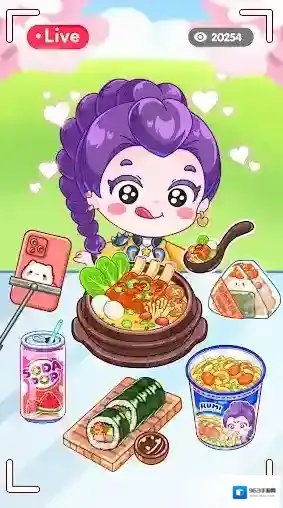 吃播达人模拟器吃播直播