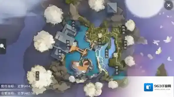 楚留香手游云梦残帖书箱地点 云梦残帖书箱地点坐标