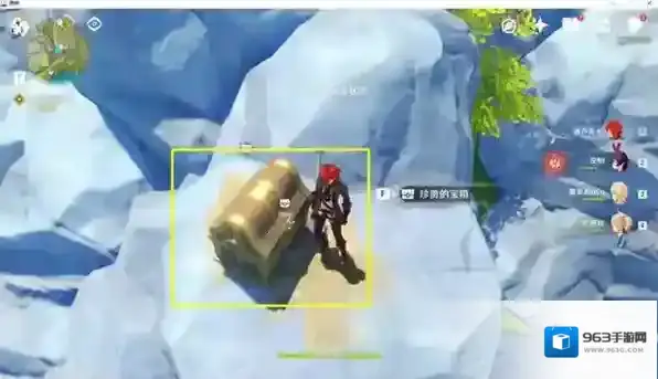 原神假山的宝箱在哪个位置