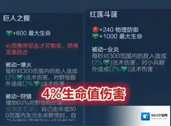 王者荣耀巨人之握和红莲斗篷叠加效果介绍