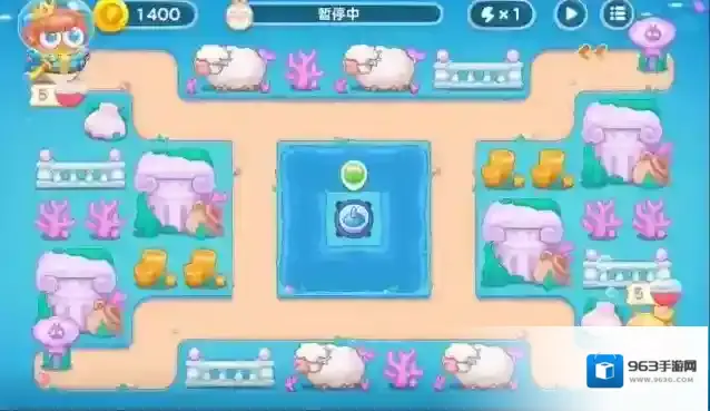 保卫萝卜4海的闺女第56关攻略