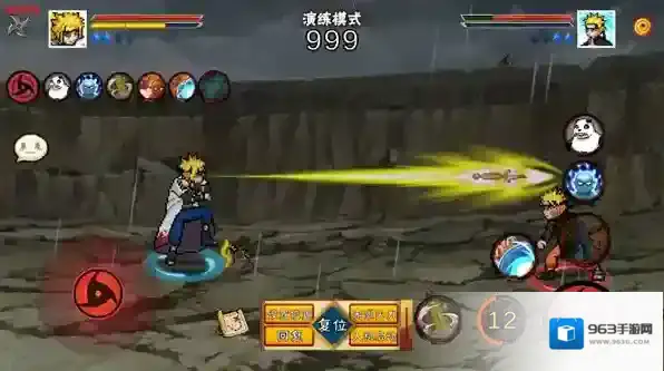 像素火影次世代普攻