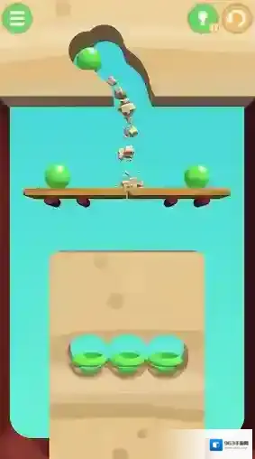 超级挖坑大师落到