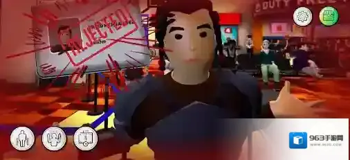 机场安检员检查