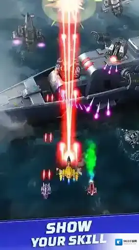 红色狩猎天空烈焰红色