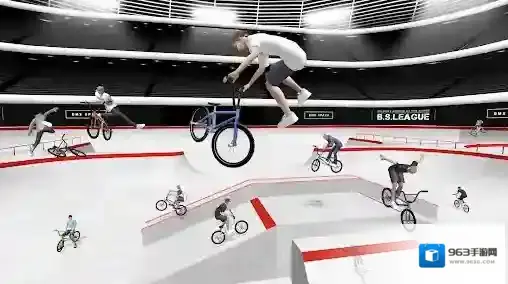小轮车空间骑行