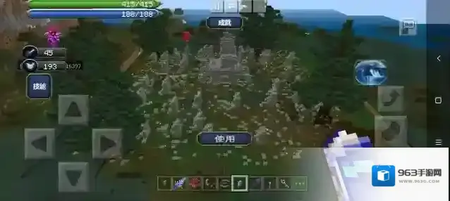 我的世界移动版就可以