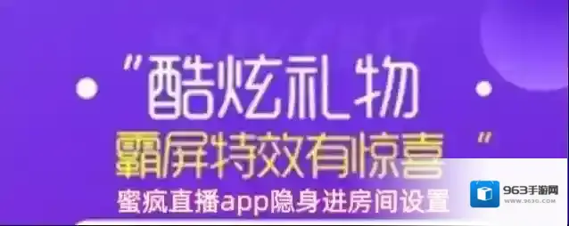 蜜疯直播app隐身进房间设置