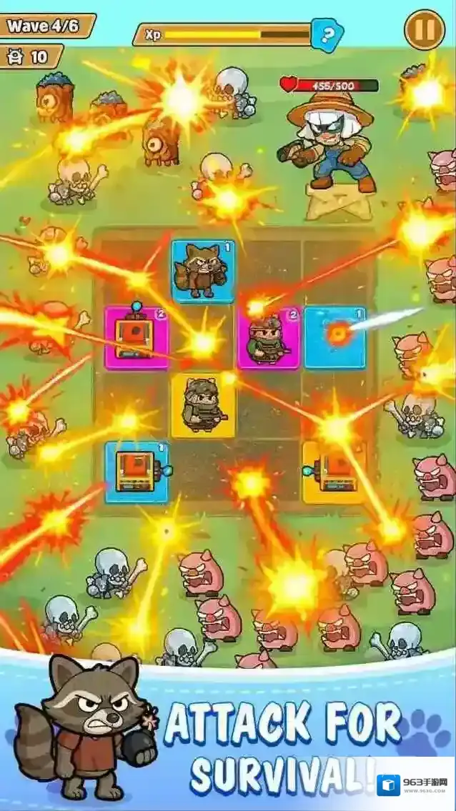 动物防卫战角色