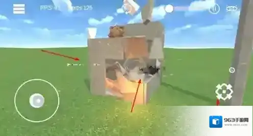 爆破物理模拟器游戏