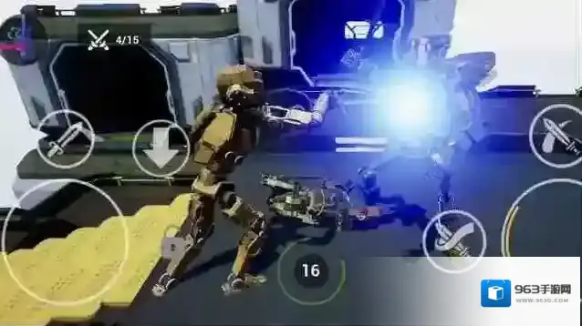 机器人剑术对决击败