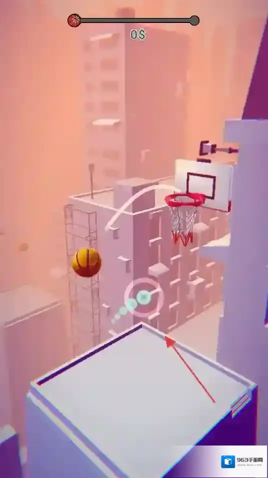 彩色扣篮3d