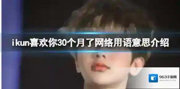 喜欢你30个月了是什么意思 ikun喜欢你30个月了网络用语意思介绍
