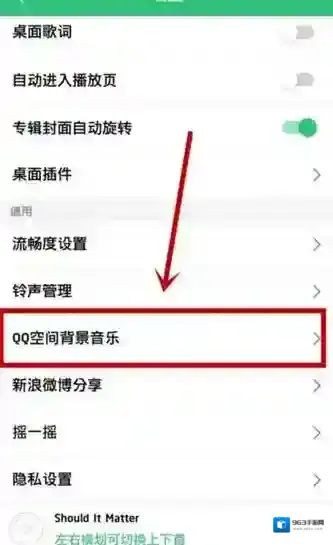 QQ音乐设置