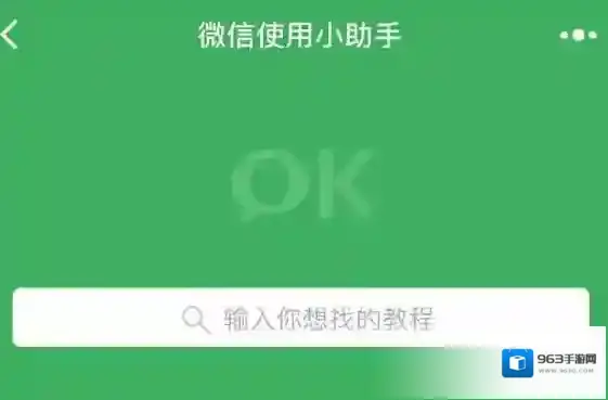 《微信》使用小助手相关功能介绍