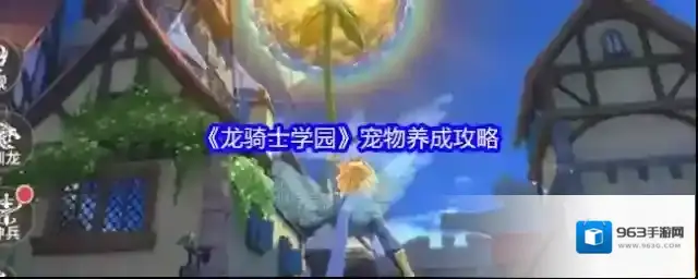 《龙骑士学园》宠物养成攻略